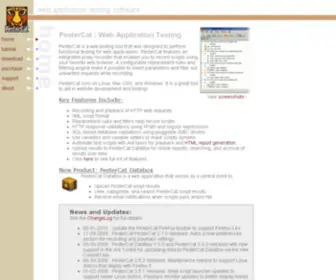 Pestercat.com(Web Testing) Screenshot