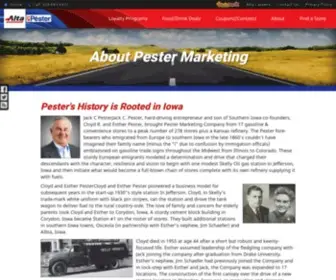 Pestermarketing.com(Pester Marketing Company) Screenshot
