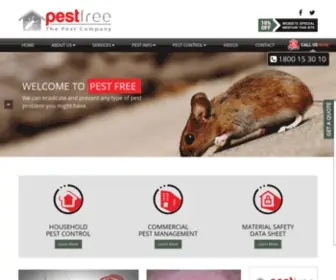 Pestfreesydney.com.au(Pest Free Sydney) Screenshot