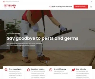 Pestguardsolution.com(PestGuard Solution Solution) Screenshot