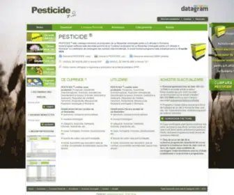 Pesticide.ro(Codexul produselor de uz fitosanitar omologate. Lista pesticide) Screenshot