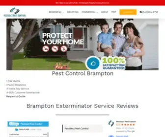 Pestisect.ca(Best Pest Control Brampton) Screenshot