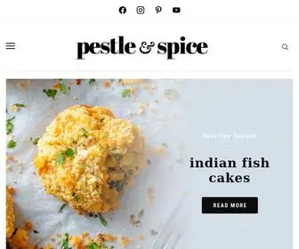 Pestleandspice.com(Pestle & Spice) Screenshot