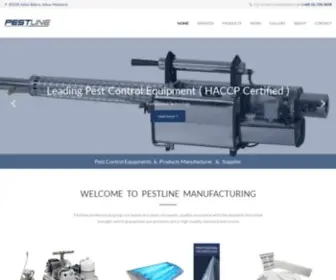 Pestline.com.my(The Leading Pest Control Equipments & Products Supplier in Malaysia) Screenshot