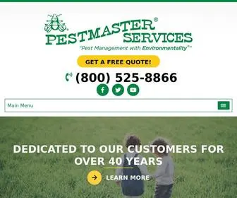 Pestmaster.com(Pest Control Services) Screenshot