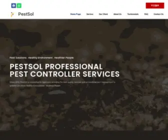 Pestsol.com.my(Your Best Pest Control Partner) Screenshot