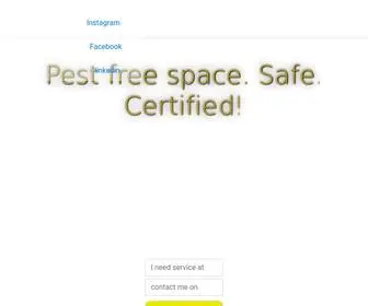 Pestwatchindia.com(PEST FREE SPACE) Screenshot