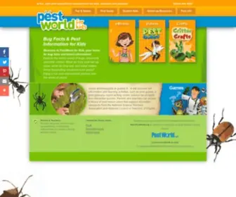 Pestworldforkids.org(PestWorld for Kids) Screenshot