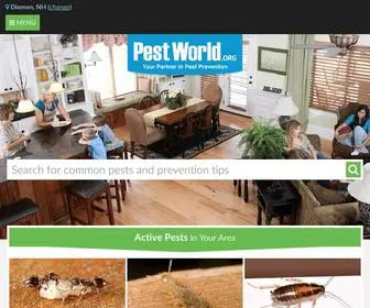 Pestworld.org(Pest Control Resources) Screenshot