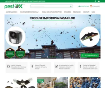 Pestx.ro(Aparate profesionale impotriva daunatorilor) Screenshot