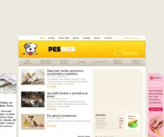 Pesweb.cz(O psech a pro psy) Screenshot
