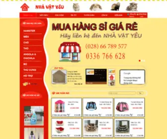 Pet-House.com.vn(Nhà Vật Yêu) Screenshot