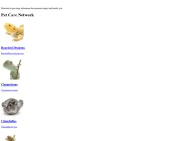 Pet-Needs.org(Pet Care Network) Screenshot