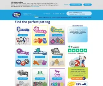 Pet-Tags.co.uk(Pet Tags) Screenshot