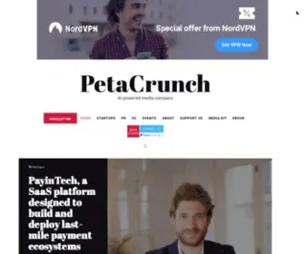 Petacrunch.com(Petacrunch) Screenshot