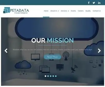 Petadatasoftware.com(Just another WordPress site) Screenshot