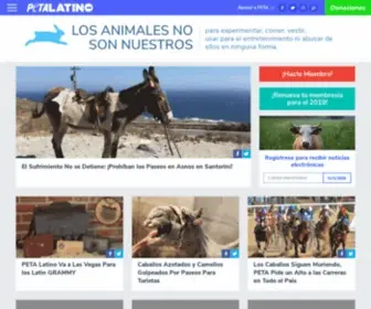 Petaenespanol.com(Petaenespanol) Screenshot