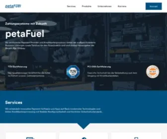 Petafuel.de(Zahlungssysteme mit Zukunft) Screenshot