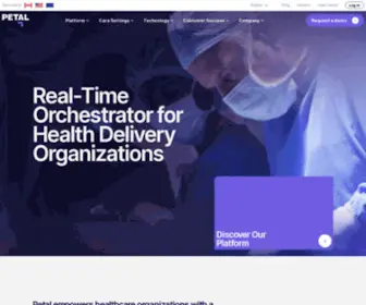 Petal-Health.com(Improving Healthcare Real) Screenshot