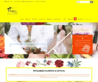 Petalbees.com.my(Kedai Bunga) Screenshot