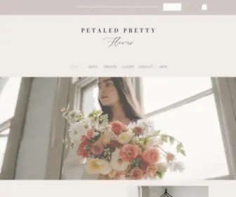 Petaledpretty.com.au(Petaled Pretty) Screenshot