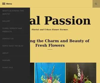 Petalpassion.net(Florist and Urban Flower Farmer) Screenshot