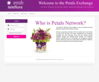 Petals-Exchange.com(Petals Exchange) Screenshot