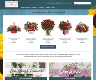 Petalsandthings.com(West Chester Florist) Screenshot