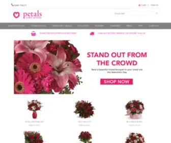 Petalsnetwork.co.nz(Send Flowers) Screenshot