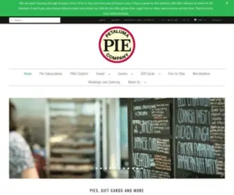 Petalumapiecompany.com(Petaluma Pie Company) Screenshot