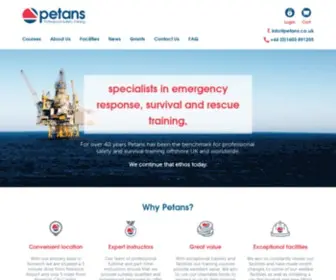 Petans.co.uk(Home) Screenshot