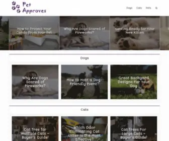 Petapproves.com(Default page) Screenshot