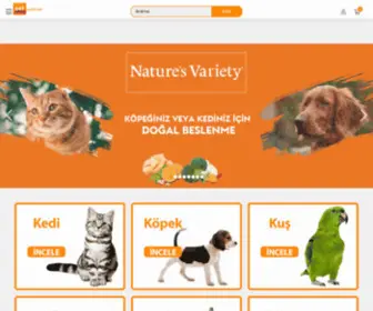 Petarastir.com(Kedi, Köpek, Kuş, Balık, Sürüngenler için Pet Shop Ürünleri) Screenshot