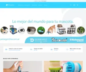 Petargentina.com.ar(Tienda Online) Screenshot