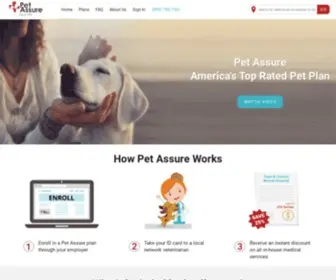Petassure.com(Pet Insurance Alternative) Screenshot