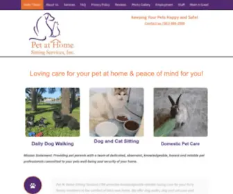 Petathome.com(Professional Dog Walking and Pet Sitting in West Palm Beach FL) Screenshot