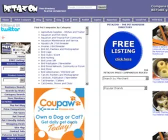 Petazon.com(Pet Directory) Screenshot