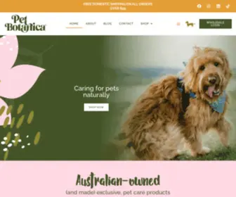 Petbotanica.com.au(Pet Botanica) Screenshot