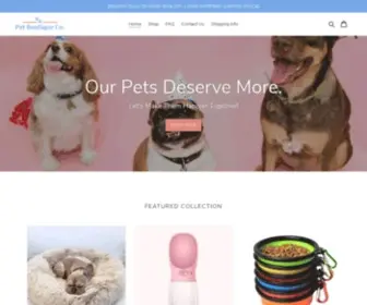 Petboutiqueusa.com(Pet Boutique Co) Screenshot