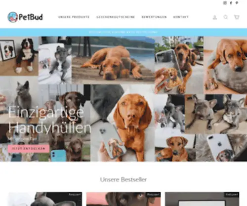 Petbud.de(Eröffnet demnächst) Screenshot
