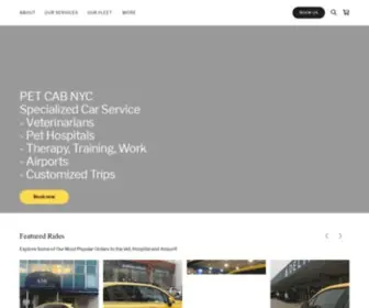 Petcab.nyc(Pet Cab NYC) Screenshot