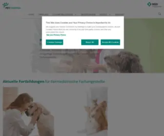 Petcampus.de(Fortbildungen für Tiermedizinische Fachangestellte PETCAMPUS ) Screenshot