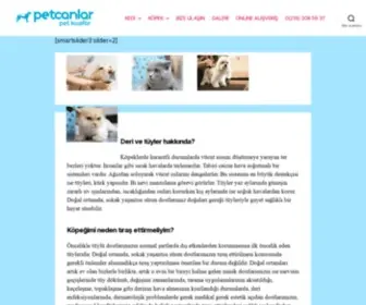 Petcanlarpetkuafor.com(Petcanlar Pet Kuaför) Screenshot