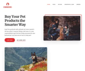 Petcareio.com(Pet Products Review Guides) Screenshot