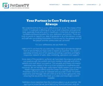 Petcaretv.com(Home) Screenshot