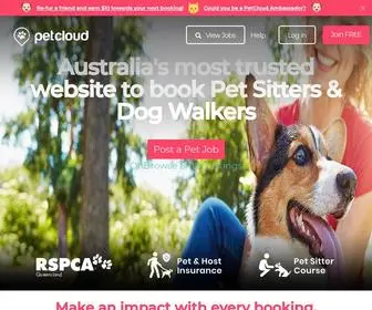 Petcloud.com.au(#1 Accredited Pet Sitting & Dog Boarding) Screenshot