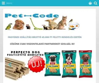 Petcode.hu(Pet-Code Kft) Screenshot