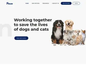 Petcoin.love(PetCoin is focused on changing the lives of animals around the world) Screenshot