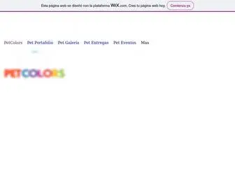Petcolors.net(Fotografía para Mascotas en Bogotá) Screenshot