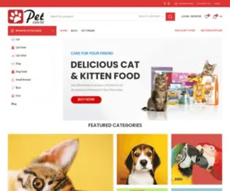 Pet.com.bd(Pet Food) Screenshot